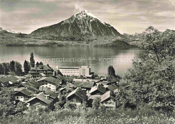 14023987 Merligen Lac de Thoune Hôtel des Alpes Hôtel Beatus Niesen