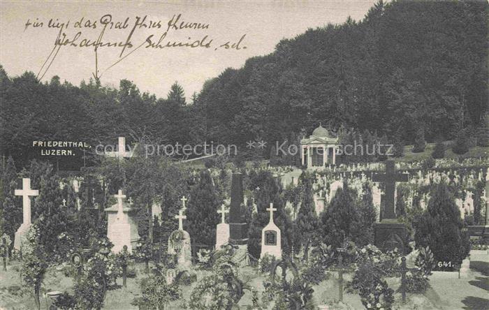 14024805 Cimetière Friedenthal LUZERN LU