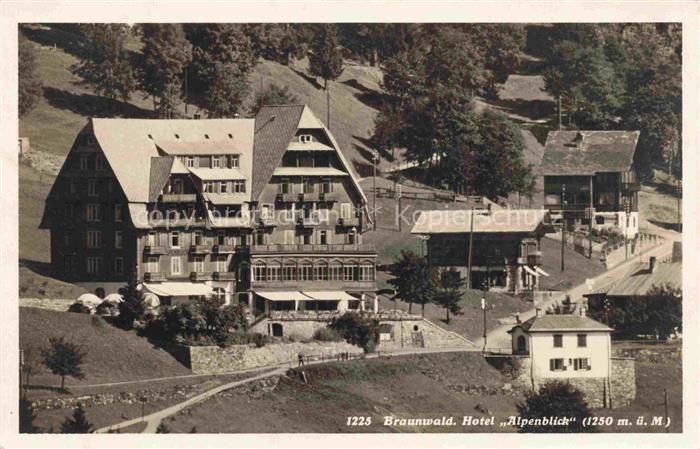 14024941 Braunwald GL Hotel Alpenblick