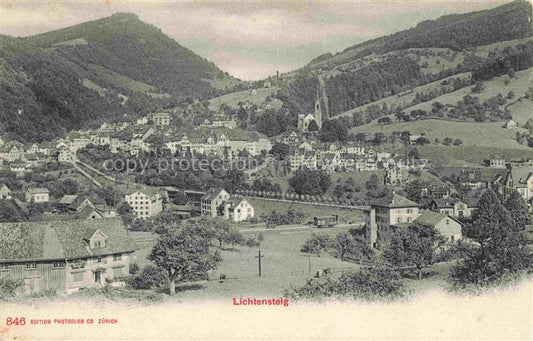 14024946 Lichtensteig Toggenburg SG Panorama