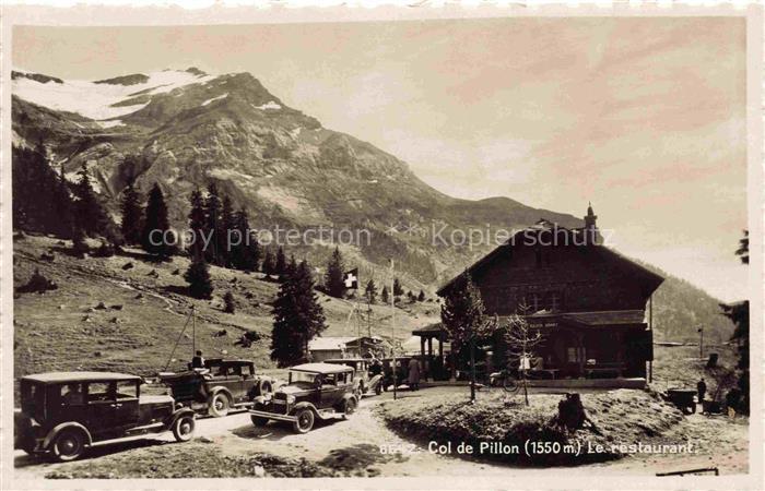 14024951 Col du Pillon 1546m VD Restaurant Ch Jaggl