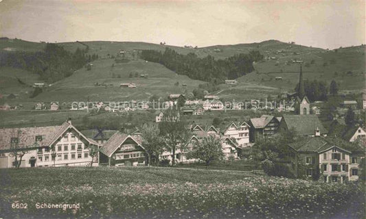 14024962 Schoenengrund Wald Hinterland AR Panorama