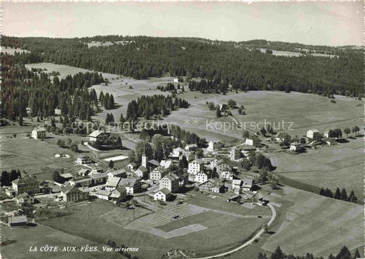 14025330 La Cote-aux-Fees Val-de-Travers NE Vue aerienne