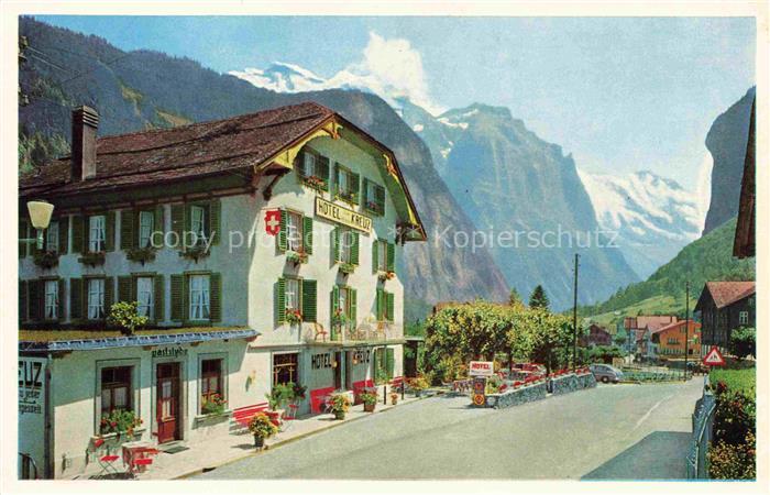 14030867 Lauterbrunnen BE Hotel Restaurant Weisses Kreuz