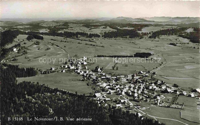 14031014 Le Noirmont Franches-Montagnes JU Vue aerienne