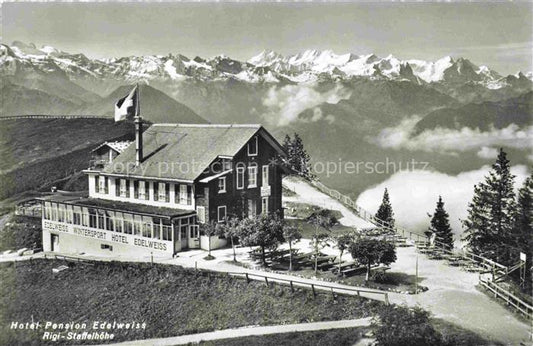 14031967 Rigi Staffel SZ Hotel Pension Edelweiss