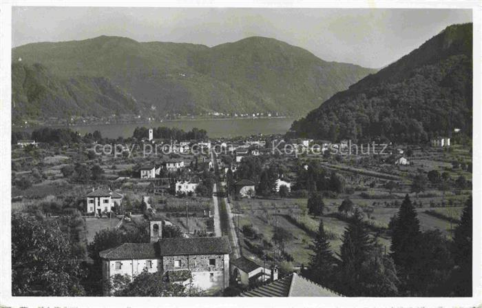 14032661 Caslano Lugano TI Panorama