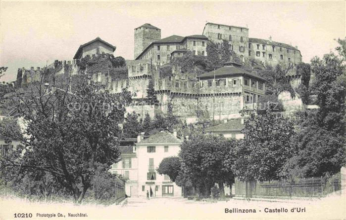 14032664 BELLINZONA TI Castello d'Uri