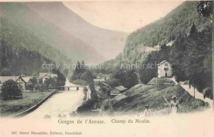 14032736 Champ-du-Moulin Val-de-Travers NE Gorges de l'Areuse