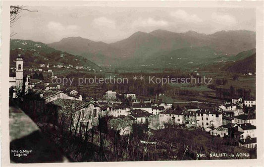 14032739 Agno Lago di Lugano TI Panorama