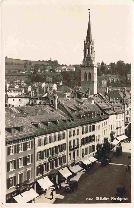 14032746 St Gallen SANKT GALLEN SG Teilansicht Kirche