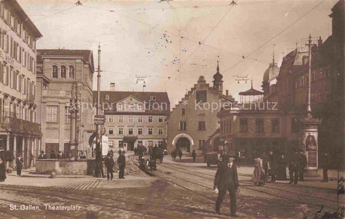 14032750 St Gallen SANKT GALLEN SG Theaterplatz