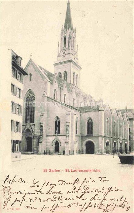 14032770 St Gallen SANKT GALLEN SG St Laurenzenkirche