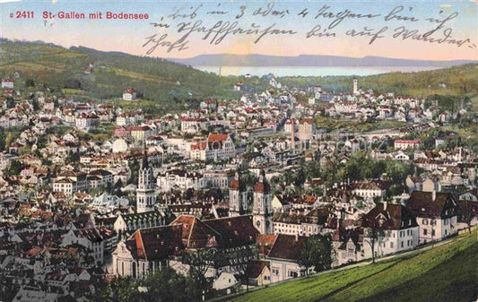 14032783 St Gallen SANKT GALLEN SG mit Bodenseeblick