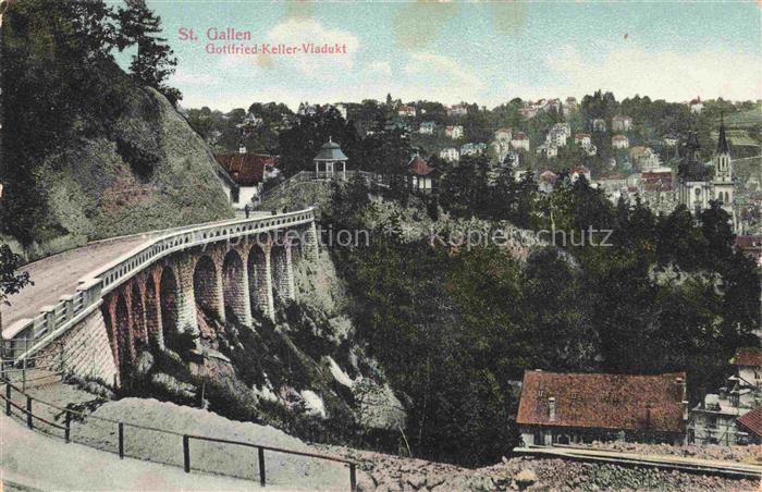 14032809 St Gallen SANKT GALLEN SG Gottfried Keller Viadukt