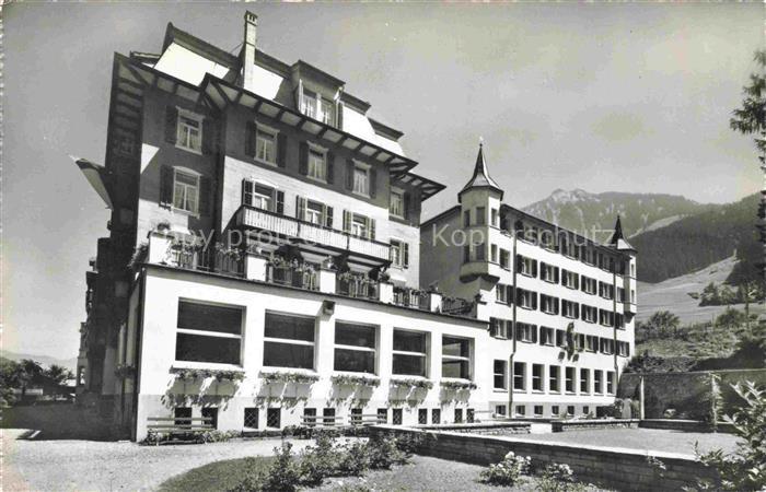 14032831 Lungern Obwalden OW Haus St Joseph mit Marienburg