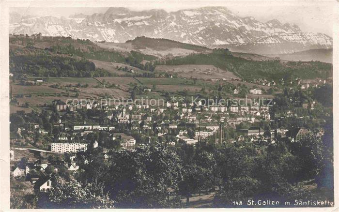 14033030 St Gallen SANKT GALLEN SG mit Saentiskette