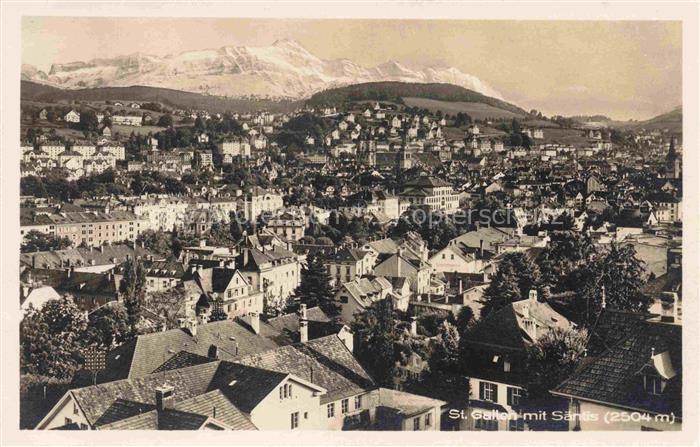 14033032 St Gallen SANKT GALLEN SG mit Saentis