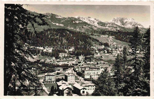 14033064 St Moritz  SANKT MORITZ GR Bad und Dorf