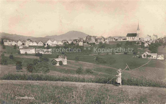 14033079 Schwellbrunn Appenzell AR Panorama