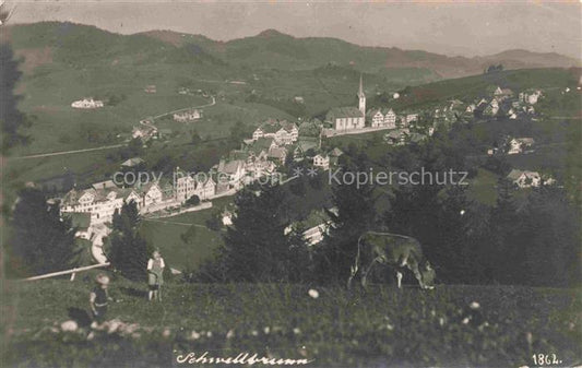 14033080 Schwellbrunn Appenzell AR Panorama