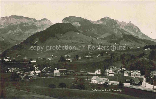 14033083 Weissbad IR mit Ebenalp Feldpost