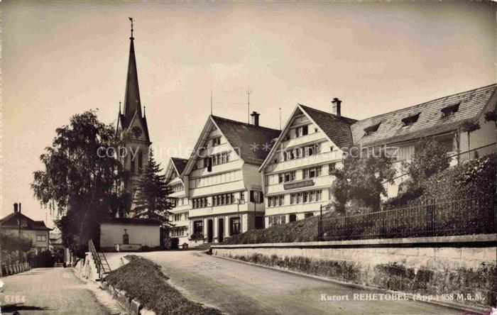 14033092 Rehetobel Teilansicht Kirche