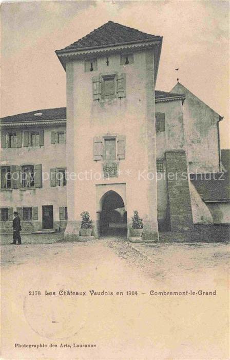 14033097 Combremont-le-Grand Payerne VD Les Chateaux Vaudois en 1904