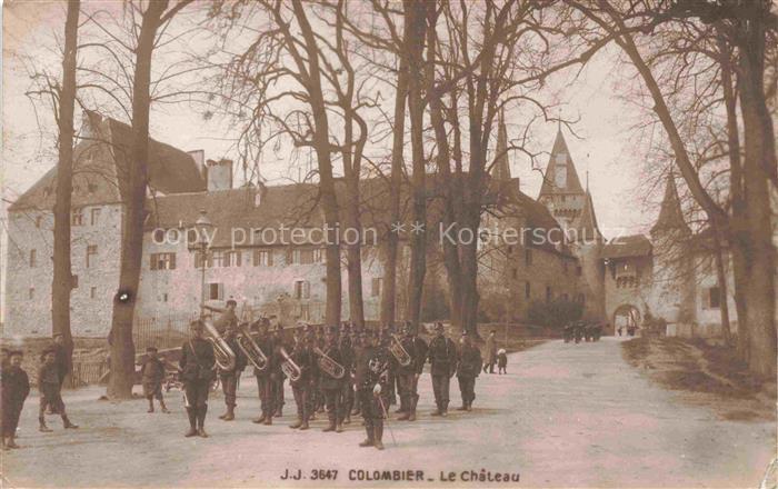 14033979 Colombier  BOUDRY NE Le Chateau Militaerkapelle