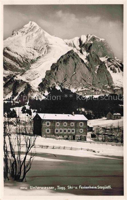 14033989 Unterwasser  Toggenburg SG Ski und Ferienheim Seegueetli