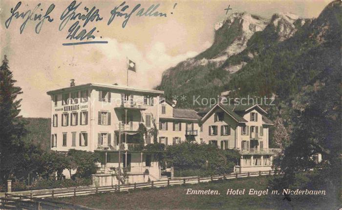 14034015 Emmetten Nidwalden NW Hotel Engel mit Niederbauen