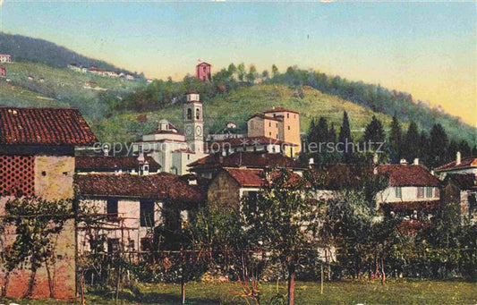 14034046 Magliaso Lugano TI Ferrovia Lugano Ponte Tresa Agno