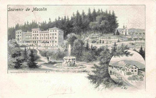 14034086 Macolin sur Bienne Biel BE Hotel Brunnen Kirche