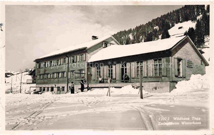 14034149 Wildhaus  Toggenburg SG Zwingliheim Winterhaus