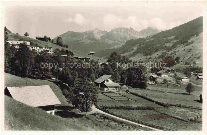 14034180 Lenk Simmental BE Kurhaus und Dorf