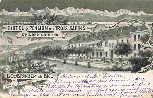 14034196 Leubringen Biel Bienne BE Hotel Pension des Trois Sapins