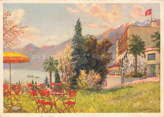 14034523 Ascona Lago Maggiore TI Monte Verita la primavera