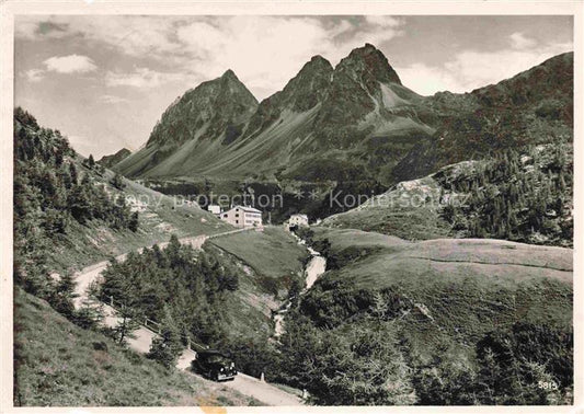 14034537 Weissenstein Gasthaus 2030m Albula Preda GR Berggasthaus Weissenstein P