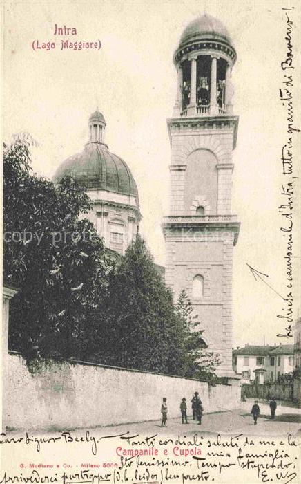 14034790 Intra Lago Maggiore TI Campanile e Cupola