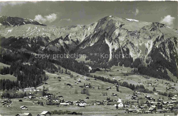 14034852 Lenk Simmental BE mit Wistaetthorn und Duerrenwaldhorn