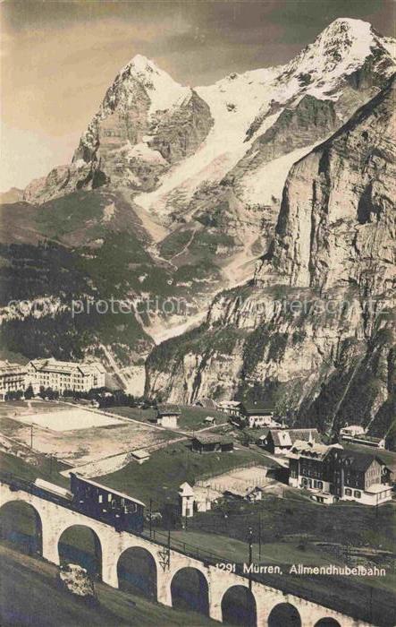 14034870 Muerren BE Allmendhubelbahn Panorama