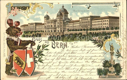 12159290 Bern BE Palais Fédéral Berne