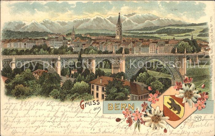 12159313 Bern BE Vue sur la ville Bruecke Berne