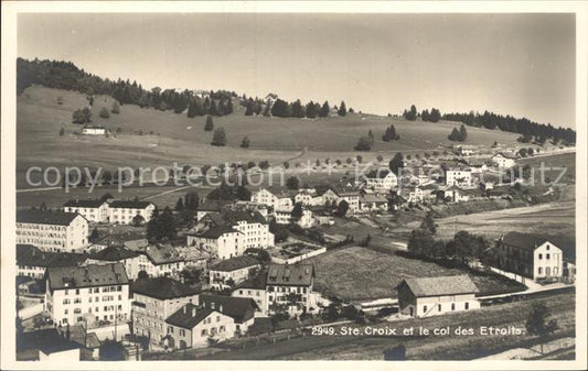 12159362 Ste Croix VD Fliegeraufnahme Ste-Croix