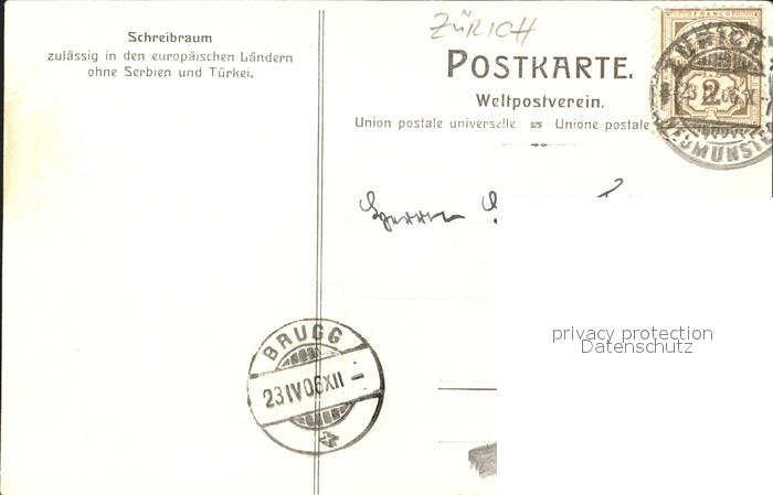 12160089 Zuerich Carte postale de fête officielle Sechselaeuten 1906 Zuerich