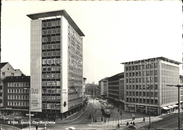 12160128 Zurich Ville Hochhaus Zuerich