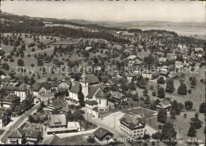 12160150 Neuenkirch LU Fliegeraufnahme Neuenkirch