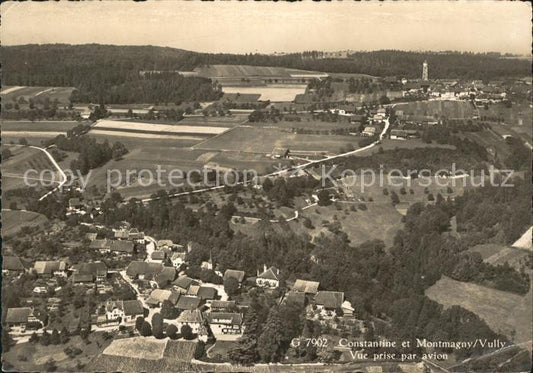 12160691 Constantine Avenches Fliegeraufnahme Vuè prise par avion Constantine