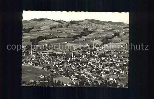 12160750 Appenzell IR Fliegeraufnahme Appenzell