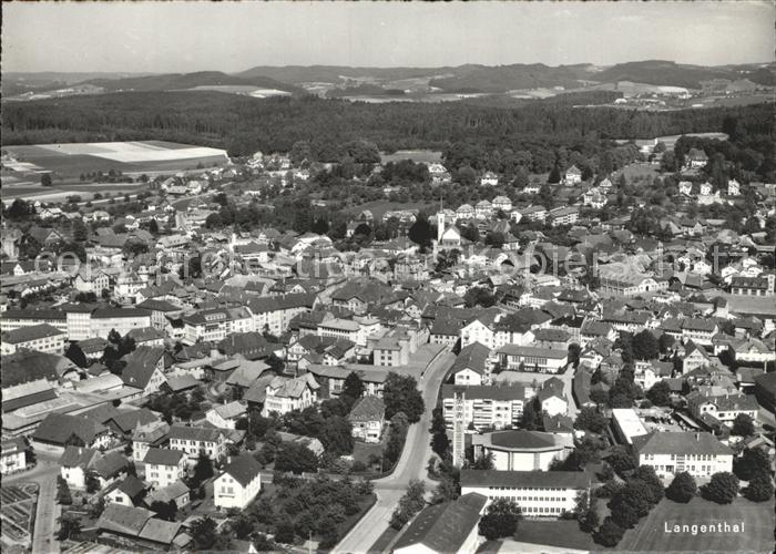 12160756 Langenthal BE Fliegeraufnahme Langenthal